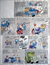 Danger Mouse - Radio Radio (TWO pages) art by Arthur Ranson