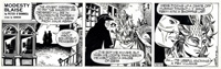 Modesty Blaise strip #7070 - Ransom (Original) (Signed)