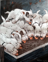 Bonzo the Dog: Also Ran art by George E Studdy