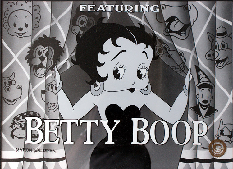Betty Boop (Limited Edition Print) (Signed) by Myron Waldman Art at The Illustration Art Gallery