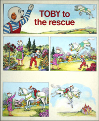 Toby to the Rescue (COMPLETE 2 PAGE STORY) art by Doris White