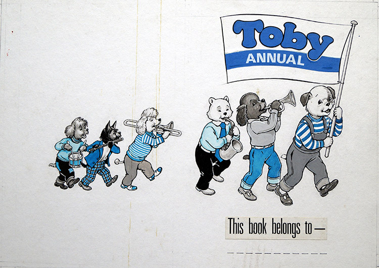 Toby Annual 1977 (Original) by Doris White at The Illustration Art Gallery