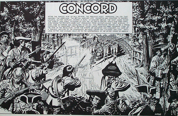 Concord (Limited Edition Print) by Wally Wood at The Illustration Art Gallery