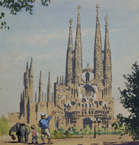 The Sagrada Famillia Cathedral (included)
