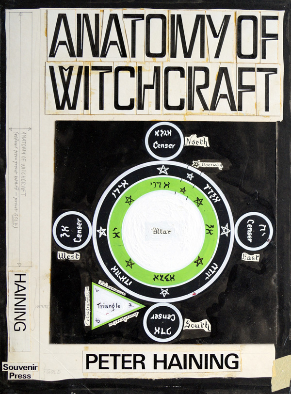 Anatomy Of Witchcraft book cover (Original) by 20th Century at The Illustration Art Gallery