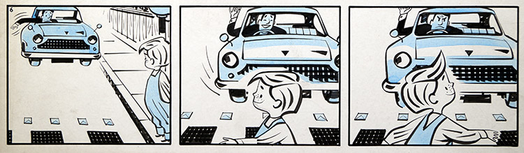 'Dennis' Strip 6 (Original) by Beano comic at The Illustration Art Gallery