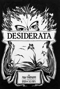 Desiderata - Cover art by Brian Aldred