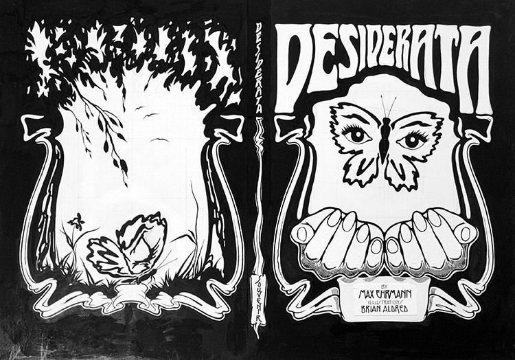 Desiderata - Alternate Cover (Original) by Brian Aldred Art at The Illustration Art Gallery