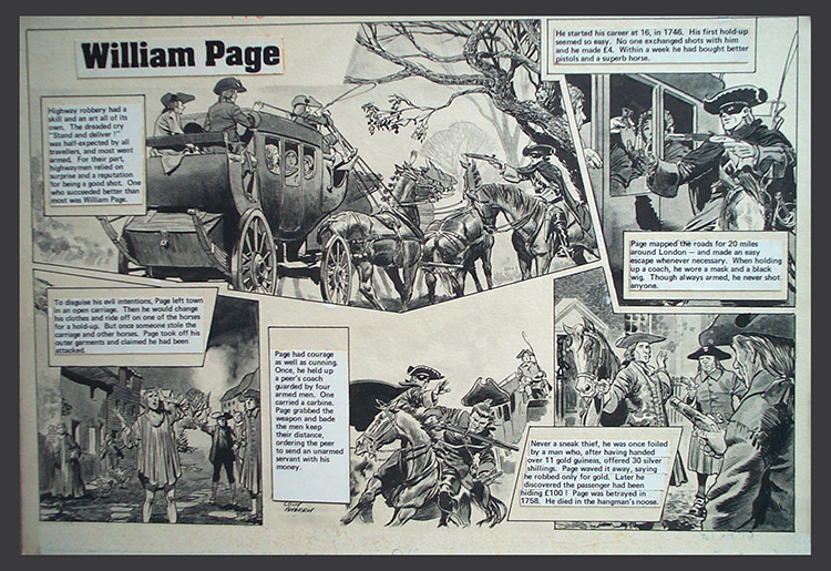 William Page (Original) (Signed) by Colin Andrew at The Illustration Art Gallery