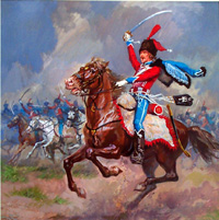 Hussar 12th Regiment (Original) by Luis Arcas Brauner
