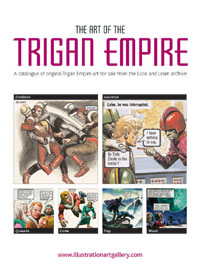 The Art of The Trigan Empire by Don Lawrence, introduction by Steve Holland