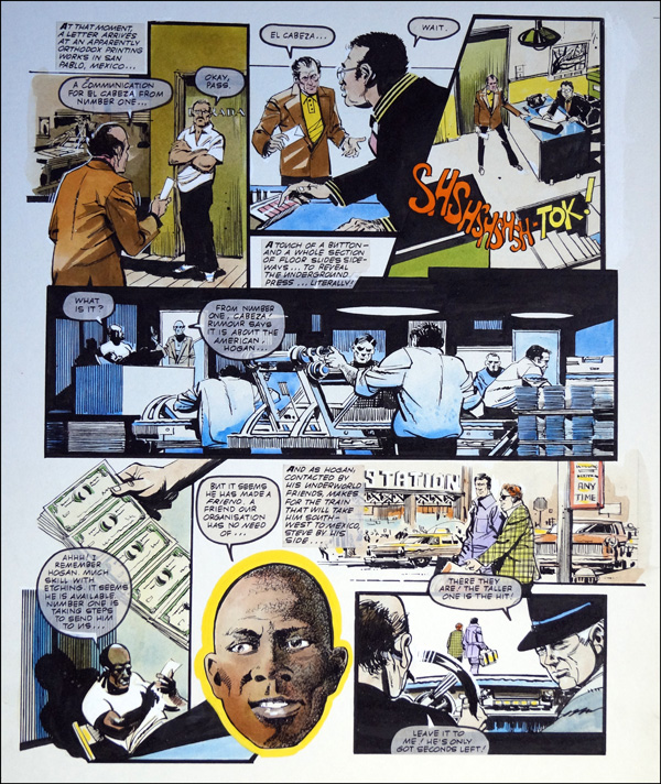 The Six Million Dollar Man - Underground Press (Original) by Six Million Dollar Man (Asbury) at The Illustration Art Gallery