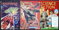 Assorted Science Fiction Pulp Novels (3 BOOKS)