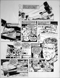 Fall Guy - Snatch Job (TWO pages) art by Jim Baikie