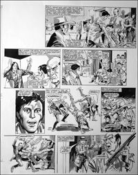 Fall Guy - Caramba (TWO pages) art by Jim Baikie