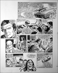 Fall Guy - I'll Do Anything (TWO pages) art by Jim Baikie