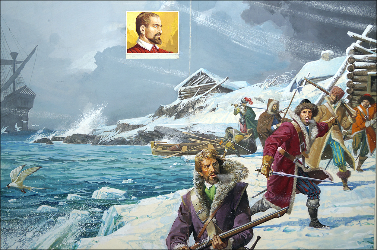 The Man Who Discovered Russia (Original) art by British History (Baraldi) at The Illustration Art Gallery