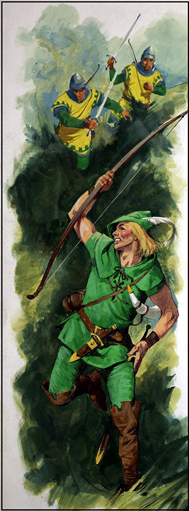 The Games A-Foot (Original) art by Robin Hood (Baraldi) at The Illustration Art Gallery