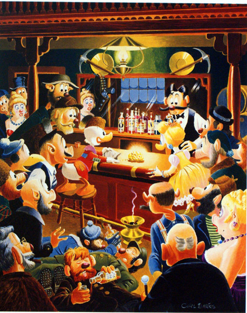 The Goose Egg Nugget (Klondyke Edition) (Limited Edition Print) (Signed) by Carl Barks at The Illustration Art Gallery