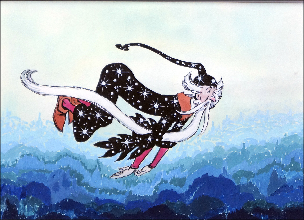 Wizard Weezle Takes Flight (Original) art by Luis Bermejo at The Illustration Art Gallery