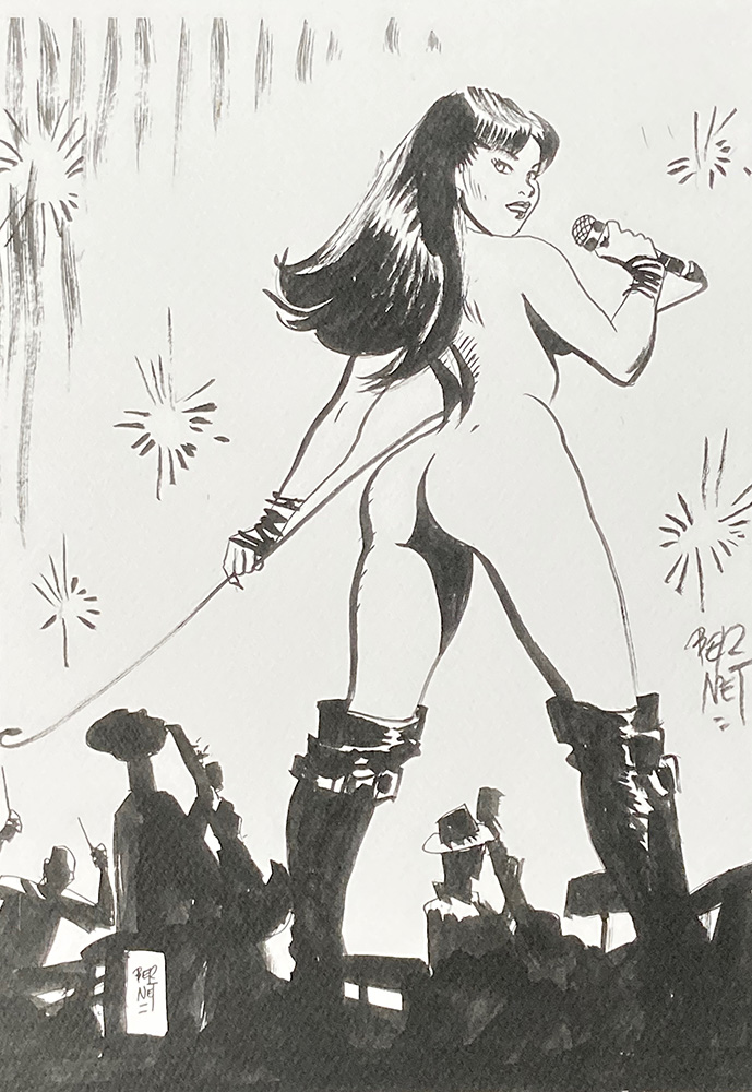 Clara Sings (Limited Edition Print) (Signed) art by Jordi Bernet Art at The Illustration Art Gallery