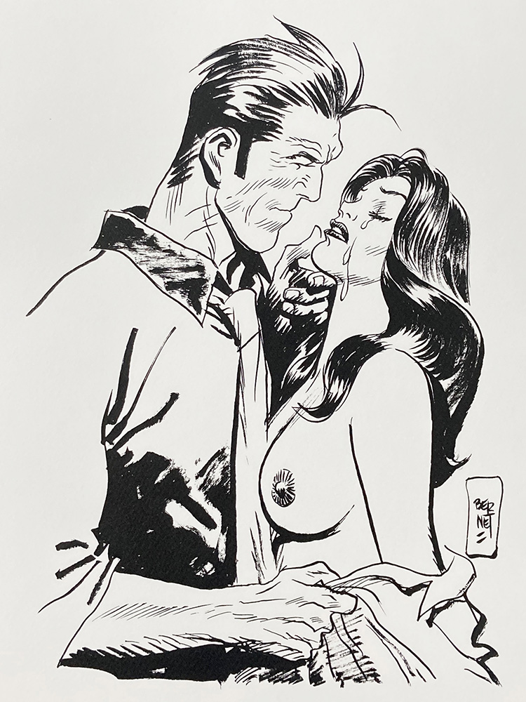 Compassion (Limited Edition Print) art by Jordi Bernet Art at The Illustration Art Gallery