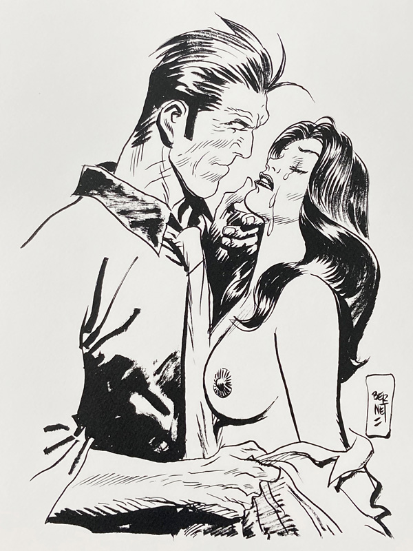 Compassion (Limited Edition Print) by Jordi Bernet at The Illustration Art Gallery