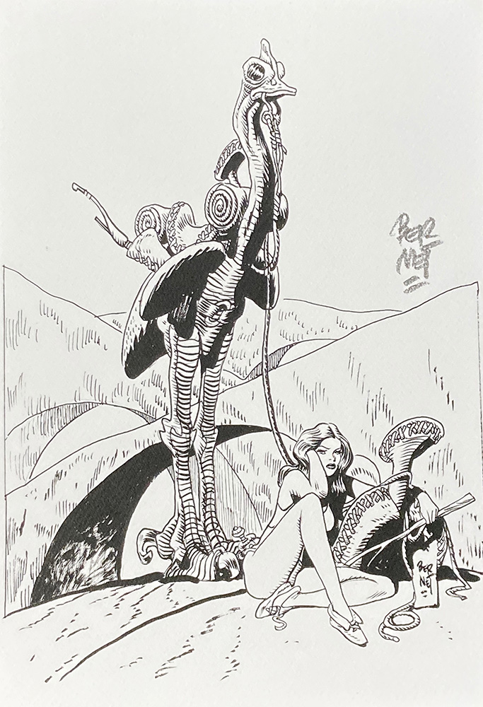 The Dream (Limited Edition Print) (Signed) art by Jordi Bernet Art at The Illustration Art Gallery