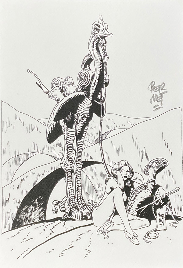 The Dream (Limited Edition Print) (Signed) by Jordi Bernet at The Illustration Art Gallery