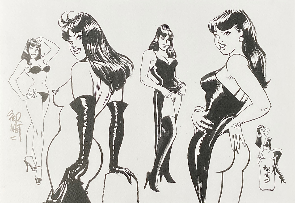 Views of Clara (Limited Edition Print) (Signed) art by Jordi Bernet Art at The Illustration Art Gallery