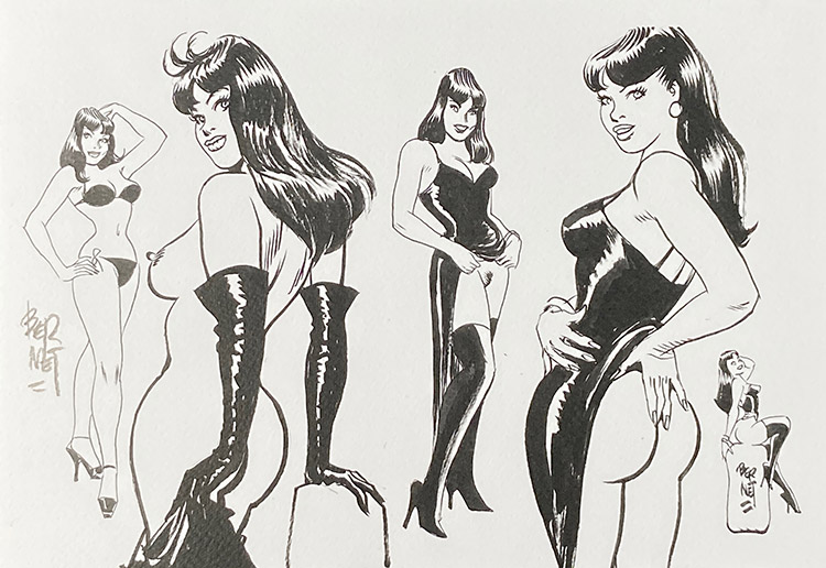 Views of Clara (Limited Edition Print) (Signed) by Jordi Bernet at The Illustration Art Gallery