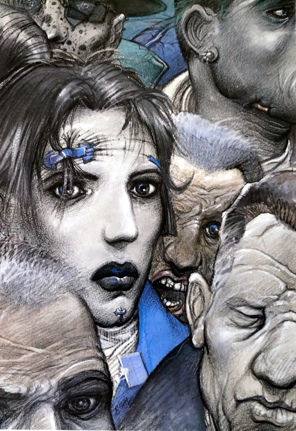 Transit (Limited Edition Print) (Signed) by Enki Bilal at The Illustration Art Gallery