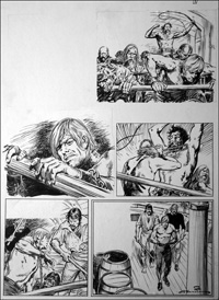 Black Bartlemy's Treasure - Slave (TWO pages) art by Jesus Blasco