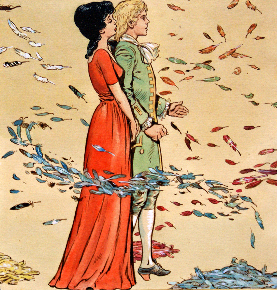 Princess Petal: Feathers of Love (Original) art by Princess Petal (Blasco) Art at The Illustration Art Gallery