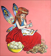 Fairy at Work art by Jesus Blasco