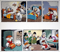 The Wombles: Biscuit Tin Surprise (TWO pages) (Originals)
