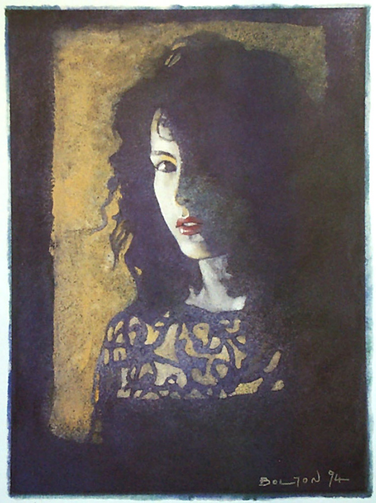 Blue (Limited Edition Print) (Signed) art by John Bolton at The Illustration Art Gallery