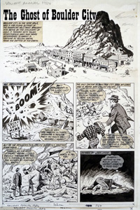 The Ghost of Boulder City 4 pages (Originals)
