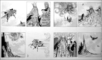 The Sea Kings Island Part 8 (TWO pages) (Originals) (Signed)