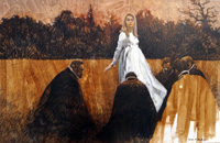 The White Lady art by John M Burns
