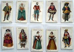 Cigarette cards: British Costumes From 100 BC to 1904   1905 (Full Set 50) 