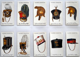 Cigarette cards: Military Head Dress 1931 (Full Set 50) 