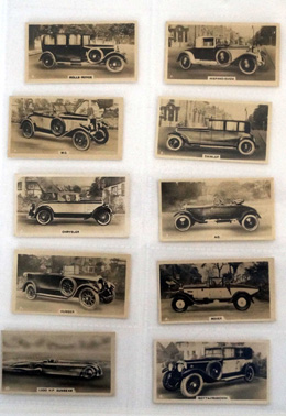 Full Set of 50 Cigarette Cards: Motor Cars (1927) at The Book Palace