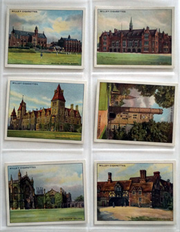 Full Set of 25 Cigarette Cards: Public Schools (1927) at The Book Palace