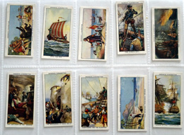 Full Set of 50 Cigarette Cards: Sea Adventure (1939)