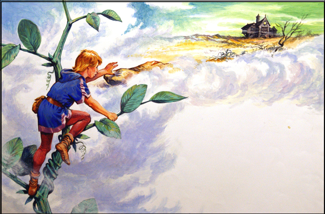 Jack and the Beanstalk (Original) art by Geoff Campion at The Illustration Art Gallery