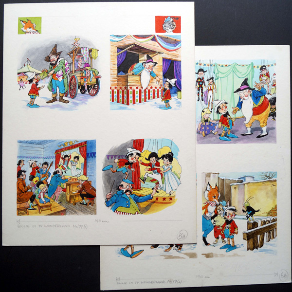Pinocchio - A Day Out by Sergio Cavina at the Illustration Art Gallery