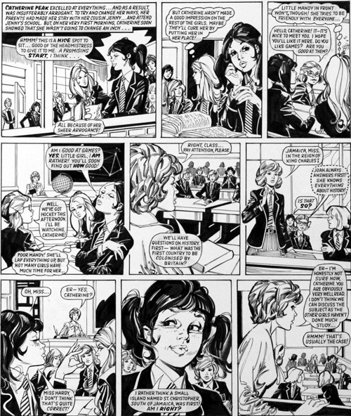 Catherine Arrogant: Princess Tina Story (THREE pages) (Originals) by Alessandro Chiarolla at The Illustration Art Gallery