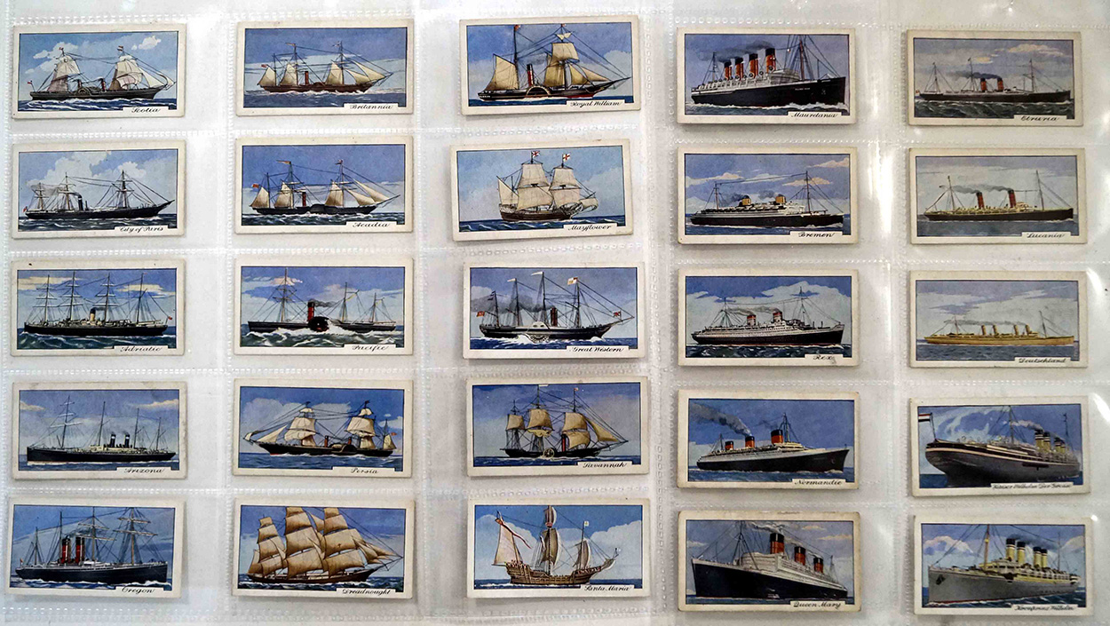 Full Set of 25 Cigarette Cards Atlantic Records (1936) at The Book Palace