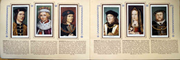 Cigarette cards in album: Set of 50 The Kings and Queens of England 1066 - 1935 (50 cards in album) 